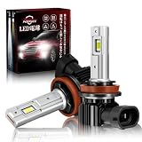 Perrace H8 H11 H16 LEDフォグランプ 40W 15000LM 6500K ホワイト 高輝度 一体型 無極性 車検対応 h8 led フォグ 3570CSP チップ IP68防水 2個セット