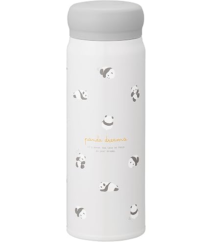 Amazon | 水筒 パンダ 500ml ステンレスボトル 直飲み 保温保冷