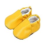 Sylvamorning ベビーフォーマルシューズ 　女の子結婚式靴　可愛い蝶結び 熊　兎　豹　プリンセス　女児　ガールズ 　誕生日プレゼント　PUレザー 11/12/13cm　 (11, イエロー)