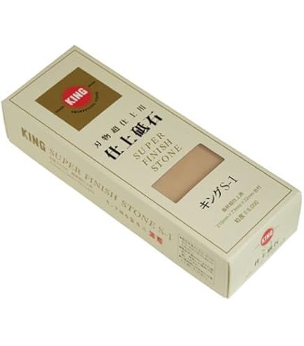 Amazon | キング砥石 砥石 仕上砥 S-1(台なし) No.6000 | 砥石