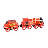 Bigjigs Rail BJT418 Big Red Engine [並行輸入品]