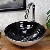 信楽焼 7カラーから選べる 洗面ボール 【ブラックホワイト 手洗い鉢（小型） tr-2235】洗面鉢 洗面器 洗面シンク 洗面ボウル 洗面台 手洗い 手洗い器 陶器洗面 陶器 焼き物 しがらき焼 おしゃれ オシャレ 和風 洋風