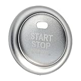 スカイベル(SKYBELL) エンジン スタート スターター ボタン カバー リング 2pセット マツダ cx-3 cx-4 cx-5 アテンザ 他 対応 (シルバー)