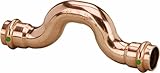 Viega 77742 ProPress Zero Lead Copper Cross-Over with 1/2-Inch P x P [並行輸入品]