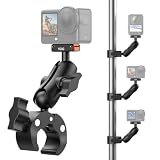 VRIG DJI Osmo Action 5 Pro/4/3用バイク マウント クランプマウント 磁気クイックリリースマウント 360°回転 マジックアーム 自転車 バイク 用 DJI Osmo 360/ Action 5 pro/ 4 /3に対応 AC-75