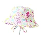 アイプレイ ベビーキッズ UVカット帽子 (サイズ：9-18m、カラー：White Sea Pals） iplay [並行輸入品]