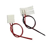 KAPATA LEDテープ 延長用ケーブル 4pin/10mm/5050SMD/10cm　10ケセット 単色用 片側半田付け不要