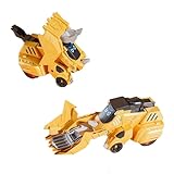 変形ロボット自動変形 おもちゃ 恐竜 車 切り替え可能 変形 贈り物 変身 衝突おもちゃ (トリケラトプス)