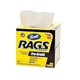 Kimberly-Clark Scott 39364 Pro-Grade Disposable Rags, White (Box of 200) [並行輸入品]