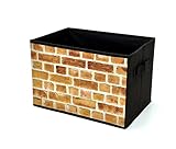 菊屋 カラーボックスインナー レンガ K-3433 幅38×奥行26×高さ26cm