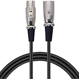 TECH マイクケーブル XLR(オス) / XLR(メス) テレワーク 在宅勤務 1.5m TMCC-1.5