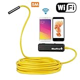 Bluefire WiFi検査内視鏡蛇ワイヤレスカメラWiFiビデオ検査カメラボアスコープwith 2メガピクセルCMOSカメラを除くすべてのiPhones（iphone4 / 4s）、iPads、A