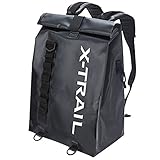 NISSAN (ニッサン) 日産純正部品 X-TRAIL (エクストレイル) ウォータープルーフリュック (ブラック)KWA40-06F00BK