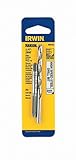 IRWIN HANSON 1/4" - 28 NF Tap and No. 3 Drill Bit Set, 80232 [並行輸入品]