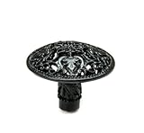 Carpe Diem Hardware 142-2 Juliane Grace Knob, 1-7/8-Inch, Jet by Carpe Diem Hardware