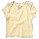 (ベラ・キャンバス) Bella + Canvas 赤ちゃん・ベビー用 リブ 半袖Tシャツ トップス 夏 (1歳半-2歳) (パステルイエロー)