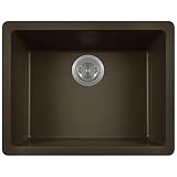 MR Direct 808 Mocha TruGranite Single Bowl Kitchen Sink [並行輸入品]