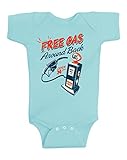 Gina Lou Free Gas Around Back RabbitスキンOnesie Infantボディスーツ、ブルー US サイズ: M カラー: ブルー