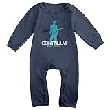 可愛い 男の子と女の子 ギタリスト ジョン メイヤー Tシャツ 100%綿 Navy Size 12 Months