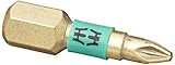 Wera Series 1 855/1 BDC Diamond coated Bit, Pozidriv PZ 1 Head x 1/4" Drive (Pack of 10) [並行輸入品]