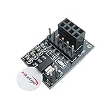 HiLetgo 2PCS 8PIN NRF24L01 8ピン 無線受信モジュール ソケット アダプター ボード 51B [並行輸入品]