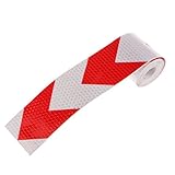 MagiDeal反射安全警告Conspicuityテープ矢印マーキングステッカーテープ