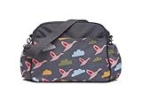 Rosebud London Tote Flying Geese (Grey)