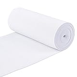 BENECREAT 全長3m幅15cm白色織ゴム 平ゴム 強い弾力 服 ベルト交換 裁縫用 手芸 手作り素材