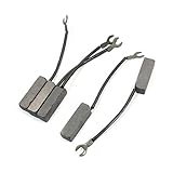 uxcell カーボンブラシ カーボン 銅 金属 ブラック 5個入り 素晴らしいアクセサリ