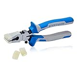 SPEEDWOX ガラスプライヤー ガラスカッター ガラス切りニッパー ガラスヤットコ 平ペンチ ステンドグラス 工具 ステンドグラスニッパー ガラス切断 ガラスブレーカー ゴム付 割る作業 道具 プロ ツール