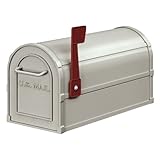 Salsbury Industries 4850A-NIC Antique Rural Mailbox, Nickel by Salsbury Industries