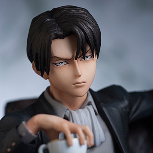 mensHdge technical statue No.3 Attack on Titan LEVI DX Figure 