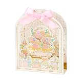サンリオ(SANRIO) メッセージカード 誕生日祝い リボン付き枠の中に花 紙・その他BD280-5 461130