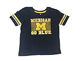 Michigan Wolverinesコロシアム幼児用Navy Blue SSクルーネックTシャツ( 3t )