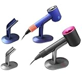 Dyson Supersonic HD08 HD15 HD16 ドライヤー 対応 デスクトップスタンドメタルディスプレイスタンドサポートブラケットスタンド (Blue)