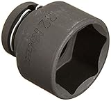 山下工業研究所(Ko-ken) インパクトソケット 6角 14401M-32 差込角:12.7×32×全長:42mm 薄肉