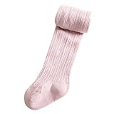 ベビーガールズかわいいストレッチタイツレギンスパンツピンク2-4歳