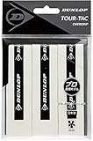 ダンロップ(DUNLOP) テニス 硬式テニス オーバーグリップ ウェットタイプ TOUR-TAC 3本入 ホワイト DTA2010