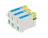 【Ecolink】EPSON エプソン IC6CL50対応 ICC50 シアン 単品3個セット IC50系 互換インクカートリッジ