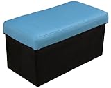 チェア収納BOX ボックスなイス ブルー WJ-569