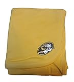 Missouri Tigers Colored NCAA College Newborn Infant Baby Blanket 33 x 36 [並行輸入品]