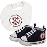 Baby Fanatic Bib with Pre-Walkers, Boston Red Sox by Baby Fanatic [並行輸入品]