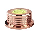 レコード重量スタビライザー、LPディスクビニールクランプターンテーブルレベル60Hz 45RPM 速度測定(ゴールド)