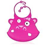 Gertrude Hippo Baby Silicone Baby Bib by Ulubulu [並行輸入品]