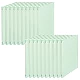 プラス 背補強フラットファイル A4縦 2穴 20冊 ブルー