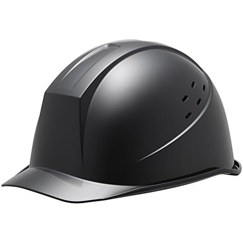 Midori Anzen Safety Hard Hat for Construction Helmet Black from JAPAN