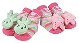 Stephan Baby Go Fish Rattle Socks, Octopus and Pink Starfish by Stephan Baby [並行輸入品]