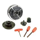PSI Woodworking CUG3418CC Utility Grip 4 Jaw Lathe Chuck System [並行輸入品]
