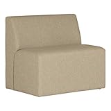 arne ソファ 1人 1.5人 ダイニングソファ 日本製 幅90cm おしゃれ アームレス 幅90cm 座面高45cm Cava 900H NS-7生地 ベージュ