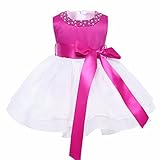 (アイム)iiniim　ガールズ パーティー フレアワンピース ベビー 結婚式 フワフワ ドレス フォーマル ノースリーブ ネック パープル リボン飾り ミモレ お姫様 ロングドレス ワンピース チュ